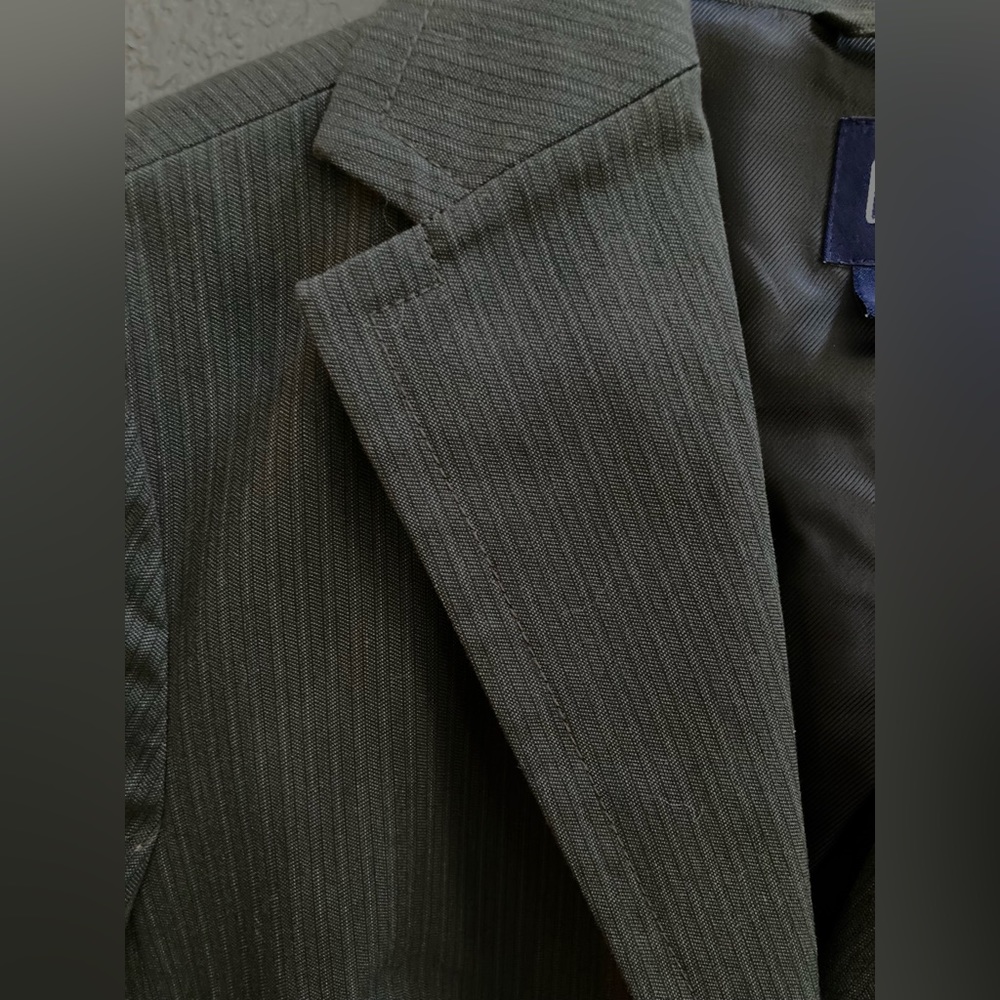 🌷3/$25🌷 GAP Gray Suit Jacket/Blazer with spandex for more tailored fit - Picture 2 of 16